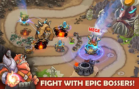 Screenshot de King Of Defense Battle Frontier v2.0.25 Apk Mod (Dinheiro Infinito)