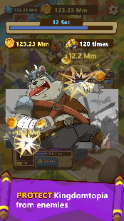 Screenshot de Kingdomtopia: The Idle King v1.1 Apk Mod (Dinheiro Infinito)