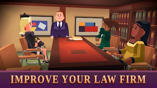 Screenshot de Law Empire Tycoon v2.4.0 Apk Mod (Dinheiro Infinito)
