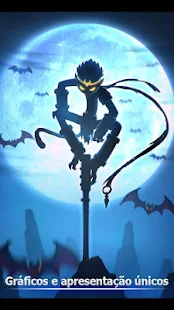 Screenshot de League of Stickman Free Shadow legends v6.0.9 Apk Mod (Compras Grátis)