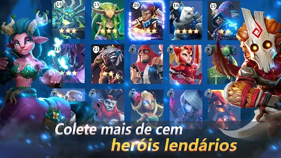 Screenshot de Lionheart: Lua Sombria v2.3.8 Apk Mod (Skill No Cooldawn)