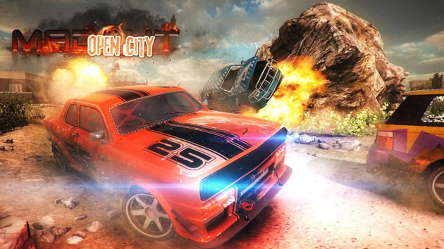 Download MadOut Open City v7 Apk + Data Mod [Money]