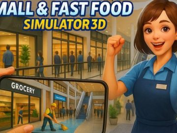 Download Mall Fast Food Simulator 3D v6.6 MOD APK – DINHEIRO INFINITO (Android) Download Mall Fast Food Simulator 3D v6.6 MOD APK – DINHEIRO INFINITO