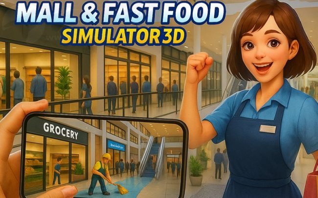 Download Mall Fast Food Simulator 3D v6.6 MOD APK – DINHEIRO INFINITO