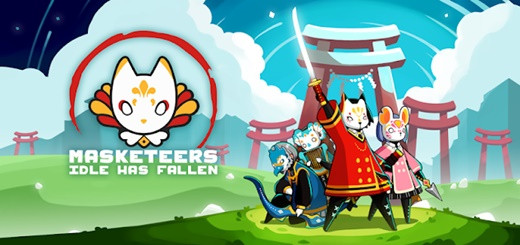 Masketeers: Idle Has Fallen v3.5.0 Apk Mod (Aumento do Bônus)