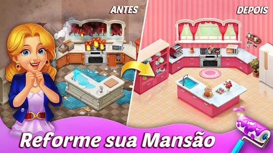 Screenshot de Matchington Mansion v1.210.0 Apk Mod (Dinheiro Infinito)