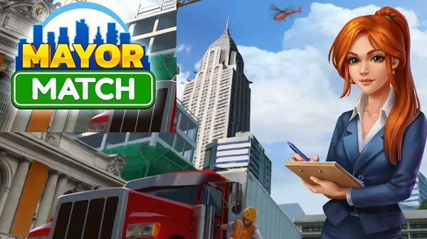 Download Mayor Match v1.1.102 MOD APK [Vidas / Boosters]