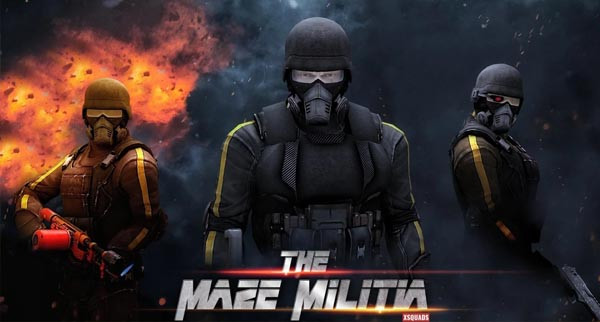 Download MazeMilitia: LAN, Online Multiplayer Shooting Game v2.2 Apk + Data Mod [Money]
