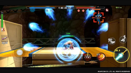 Screenshot de MEGA MAN X DiVE v5.1.1 Apk Mod (God Mod)