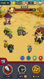 Screenshot de Merge Battle Heroes v1.2.5 Apk Mod (Dinheiro Infinito)