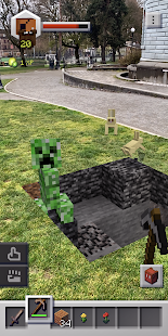 Screenshot de Minecraft Earth v0.33.0 Apk Mod (Acesso Antecipado)