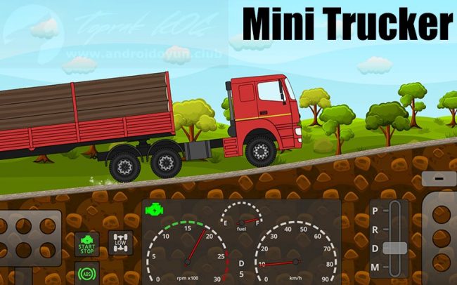 Download Mini Trucker v1.9.21 MOD APK – DINHEIRO INFINITO