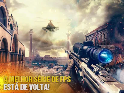 Screenshot de Modern Combat 5 v5.9.1a Apk Mod (God Mod)