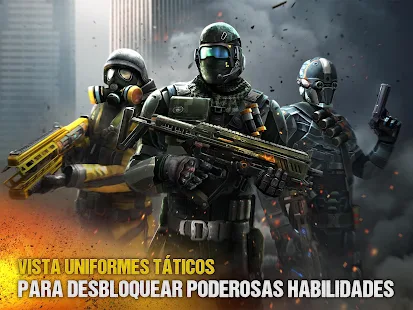 Screenshot de Modern Combat 5 v5.9.1a Apk Mod (God Mod)