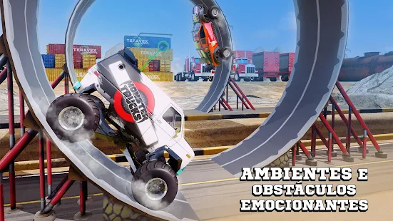 Screenshot de Monster Trucks Racing 2021 v3.4.262 Apk Mod (Dinheiro Infinito)