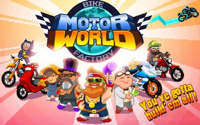 Download Motor World Bike Factory v1.327 MOD APK – DINHEIRO INFINITO