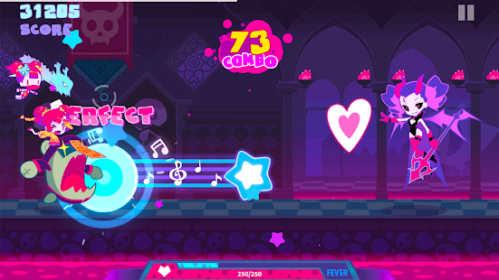 Screenshot de Muse Dash v1.7.0 Apk Mod + Obb (Desbloqueado/Versão Completa)