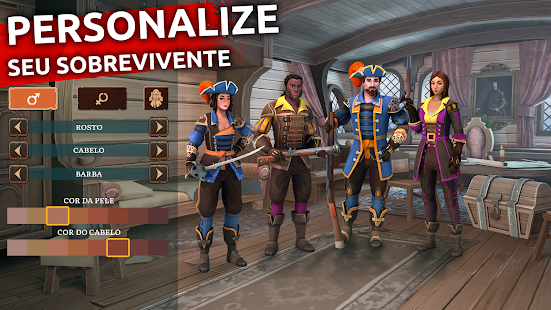 Screenshot de Mutiny: a Pirate Survival RPG v0.71.0 Apk Mod (Free Craft)