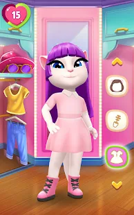 Screenshot de My Talking Angela 2 v26.3.2.40067 Apk Mod (Dinheiro Infinito)