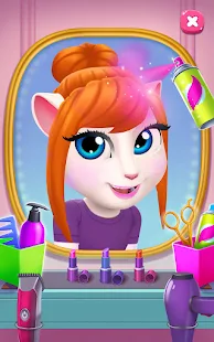 Screenshot de My Talking Angela 2 v26.3.2.40067 Apk Mod (Dinheiro Infinito)