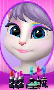 Screenshot de My Talking Angela v26.4.3.8845 Apk Mod (Dinheiro Infinito)