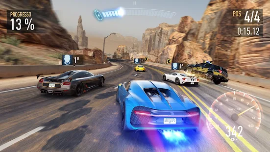 Screenshot de Need For Speed NL v5.5.2 Apk Mod (Nitro Infinito)