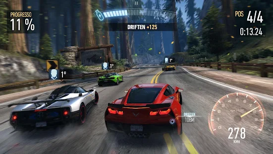 Screenshot de Need For Speed NL v5.5.2 Apk Mod (Nitro Infinito)