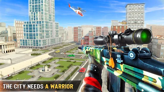Screenshot de New Shooting Sniper 2020 v1.84 Apk Mod (Dinheiro Infinito)