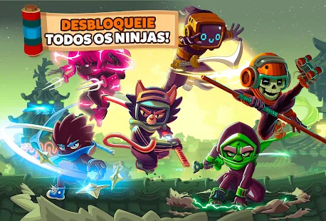 Screenshot de Ninja Dash v1.5.8 Apk Mod (Dinheiro Infinto)
