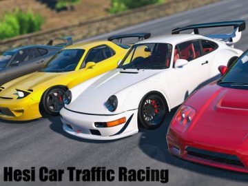 Download No Hesi Car Traffic Racing v1.2.3 MOD APK – DINHEIRO INFINITO