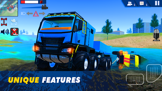 Screenshot de Offroad Simulator Online 4×4 v5.03 Apk Mod (Itens Grátis)