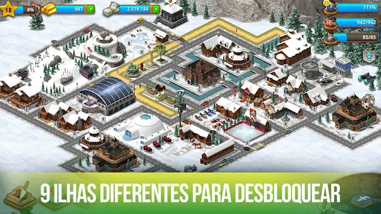Screenshot de Paradise City Island Sim Bay v2.4.11 Apk Mod (Dinheiro Infinito)
