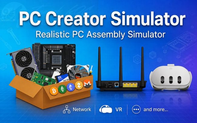 Download PC Creator Simulator v2.65f3 MOD APK – MEGA MODIFICADO