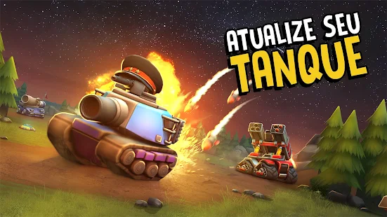 Screenshot de Pico Tanks: Multiplayer Mayhem v52.2.1 Apk Mod (Dinheiro Infinito)