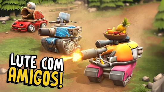 Screenshot de Pico Tanks: Multiplayer Mayhem v52.2.1 Apk Mod (Dinheiro Infinito)