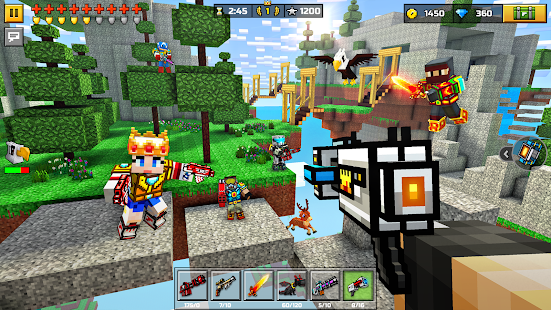 Screenshot de Pixel Gun 3D: FPS Shooter v24.4.4 Apk Mod (Mod Menu)