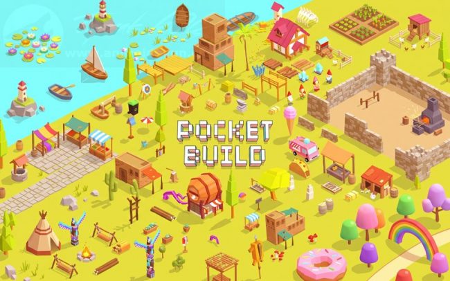 Download Pocket Build v4.15 MOD APK – DESBLOQUEADO