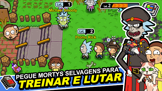 Screenshot de Pocket Mortys v2.4.30 Apk Mod (Dinheiro Infinito)