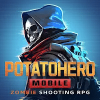 Download Potato Hero: Zombie Survival MOD APK v1.1.9 Menu (Speed)