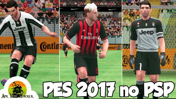 Download Pro Evolution Soccer 2017 (New Pes 2017) PSP.