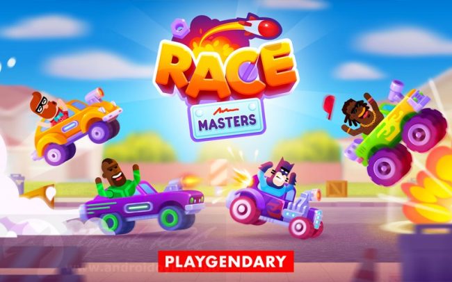 Download Racemasters Clash of Cars v1.8.2 MOD APK – DINHEIRO INFINITO