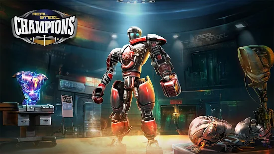 Screenshot de Real Steel Boxing Champions v80.80.106 Apk Mod (Dinheiro Infinito)