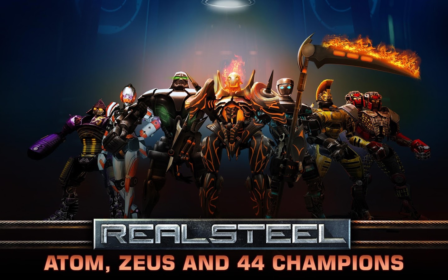 Download Real Steel HD v1.38.2 Apk + Data Mod [Free Shopping]