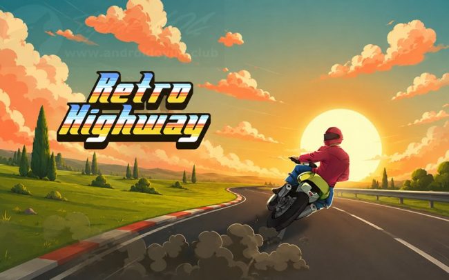 Download Retro Highway Bike Racer v1.2.8 MOD APK – DINHEIRO INFINITO