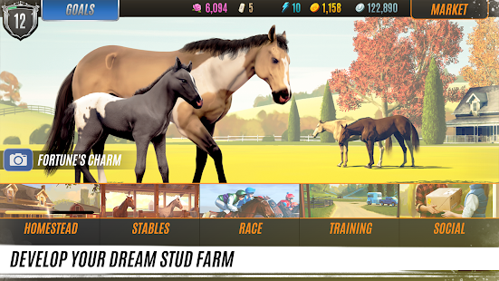 Screenshot de Rival Stars Horse Racing v1.76 Apk Mod (Oponentes Lentos)