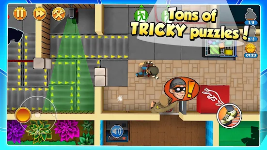Screenshot de Robbery Bob 2 Double Trouble v1.20.1 Apk Mod (Dinheiro Infinito)