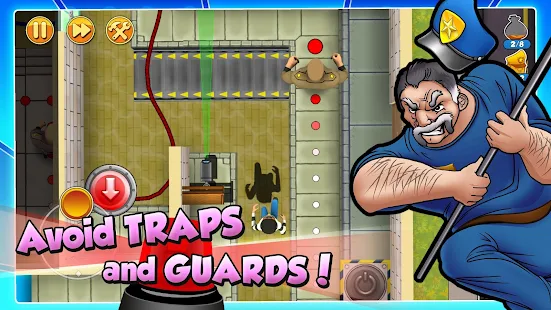 Screenshot de Robbery Bob 2 Double Trouble v1.20.1 Apk Mod (Dinheiro Infinito)