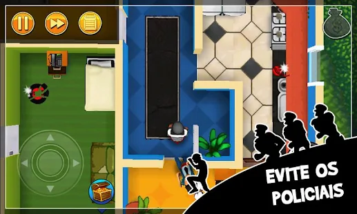 Screenshot de Robbery Bob v1.35.1 Apk Mod (Dinheiro Infinito)