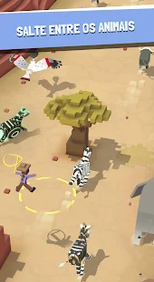 Screenshot de Rodeo Stampede: Sky Zoo Safari v4.20.0 Apk Mod (Dinheiro Infinito)