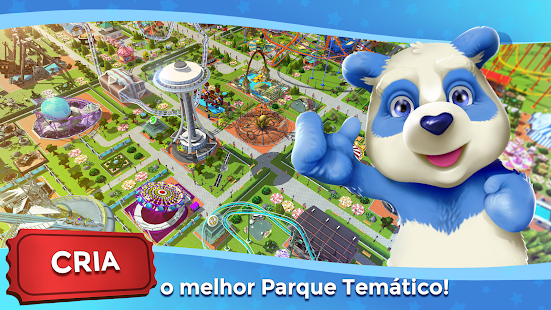 Screenshot de RollerCoaster Tycoon Touch v3.54.0 Apk Mod (Dinheiro Infinito)